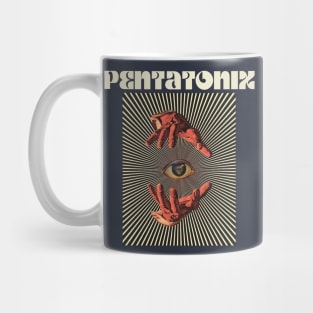 Hand Eyes Pentatonix Mug